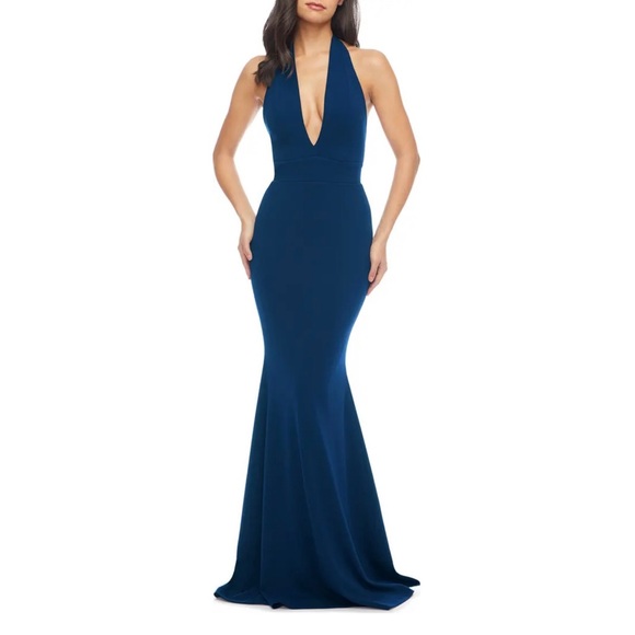 Dress The Population - Camden Mermaid Hem Evening Gown - Medium - Picture 13 of 15